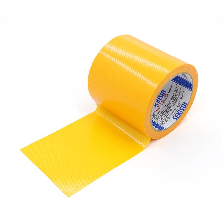 セキスイ フィットライト養生テープ No.736 100mm×25M 18巻 マンゴー 強粘着養生テープ 【送料無料】