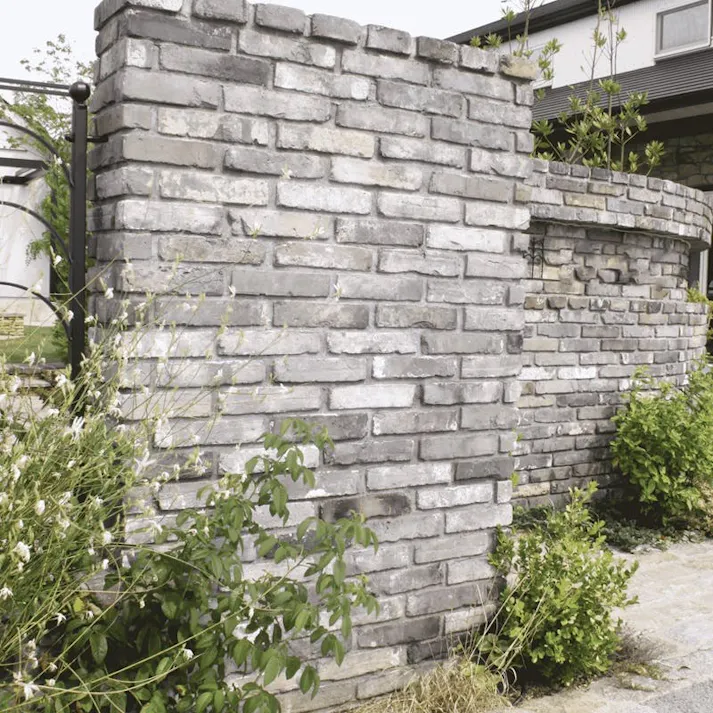 【アンティークレンガ 】上海レンガ グレー 8個入り 庭 DIY 煉瓦 ヴィンテージ ガーデニング 敷き 中古レンガ ブロック ブリック エクステリア アプローチ 長方形