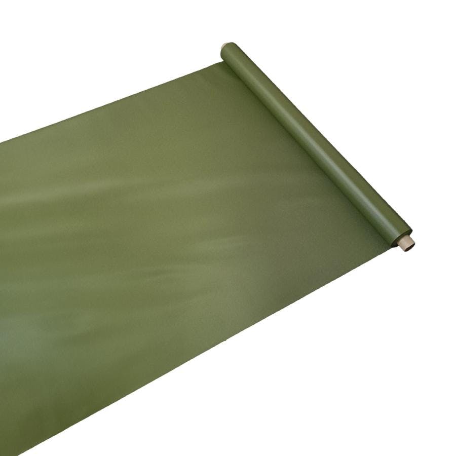 フロアシート 0.5ｍｍ×1×30ｍ モスグリーン 塩ビ養生シート 体育館シート イベントシート 難燃性 【送料無料】