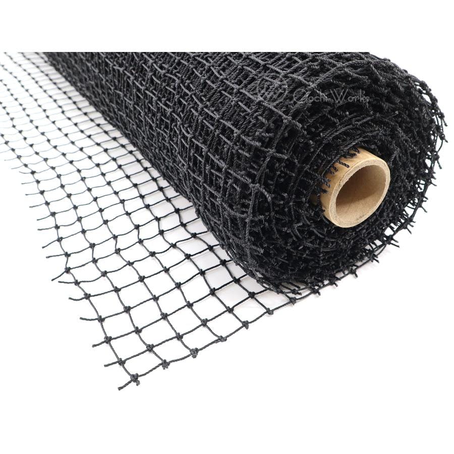 ゴルフネット ロール巻 1m×30m 25mm目 ブラック ゴルフ練習用