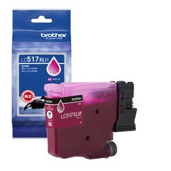 ブラザー純正】インクカートリッジ 大容量 LC517XLM (マゼンタ