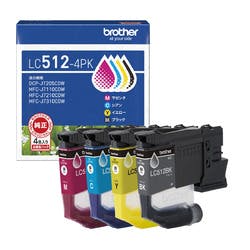 ブラザー純正】インクカートリッジ4色パック LC412-4PK | 文房具・事務