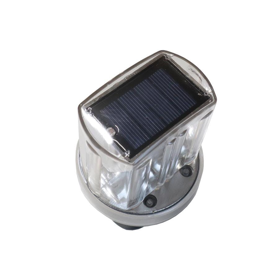 【美品】 動作確認済 LED ライト 工事灯 保安灯 駐車灯 ソーラー 充電 K'sガレージ 保安灯 イエロー 標識灯 海上用 LED 点滅灯 ソーラー充電