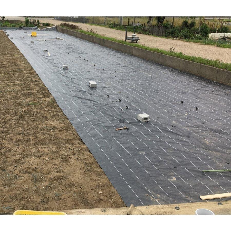 防草シート 高密度・抗菌剤入り1.0m×225m (耐久性4〜6年) 75m×3 高質防草シート 黒 1m×100m 抗菌剤入（耐用年数4～6年）厚み0.4mm