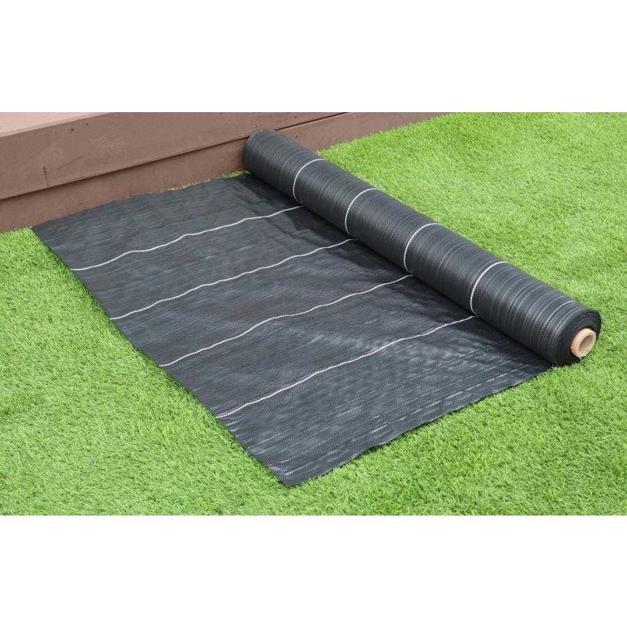 高質防草シート 黒 1m×100m 抗菌剤入（耐用年数4～6年）厚み0.4mm