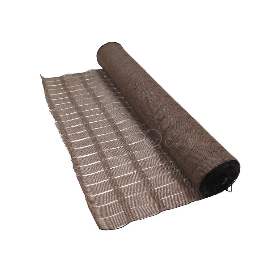 フェンスネット ブラウン 1×50ｍ 仮設フェンス ネットフェンス 景観ネット 【送料無料】