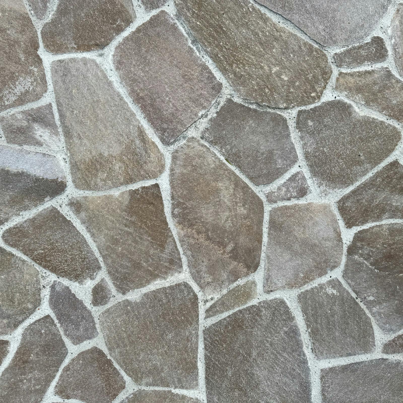 TAIKOH 乱形石材 ジャワ鉄平石 0.3平米入り 10〜30mm厚