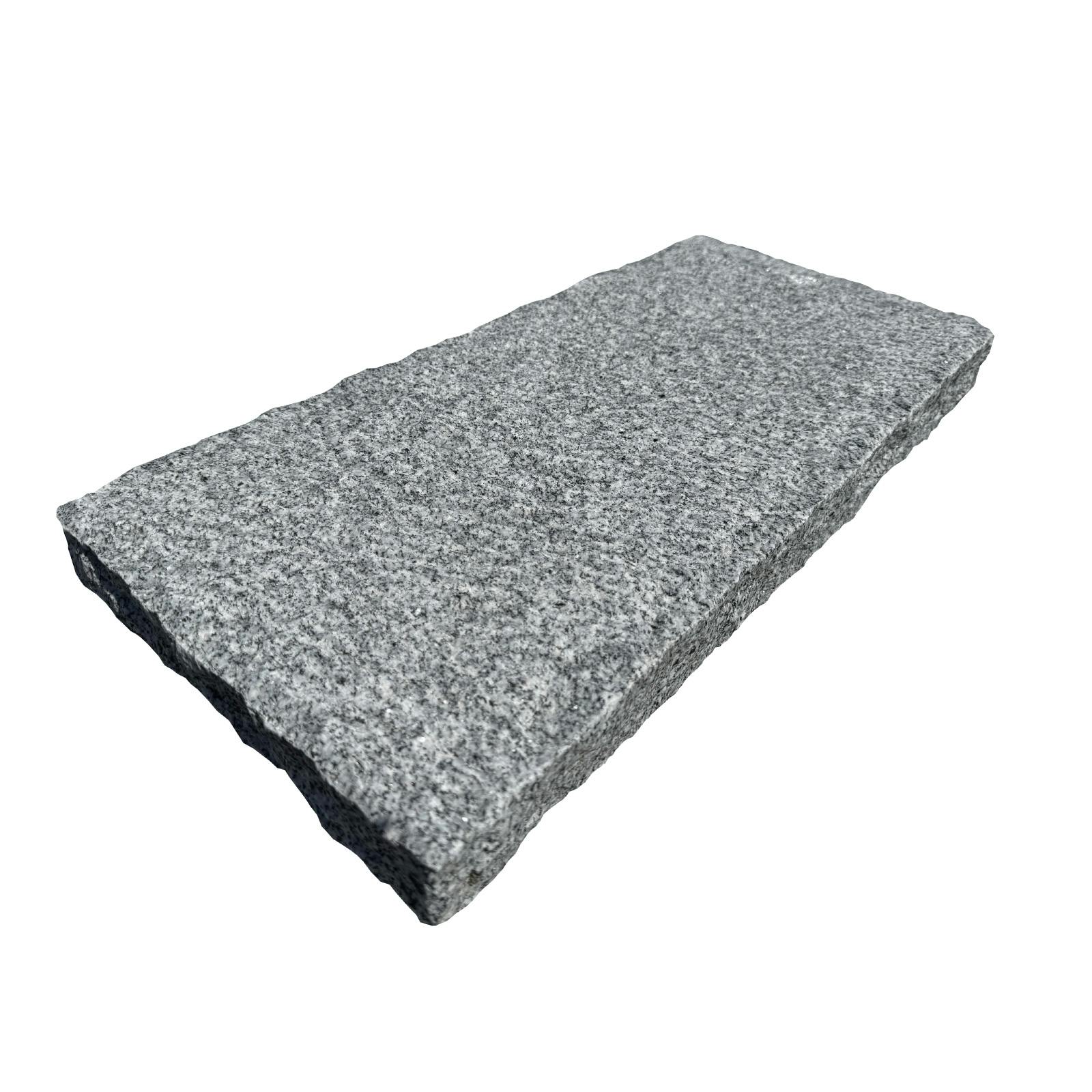 TAIKOH 敷石 白御影 30×60×5cm 天面ノミキリ 側面割肌 底面切削