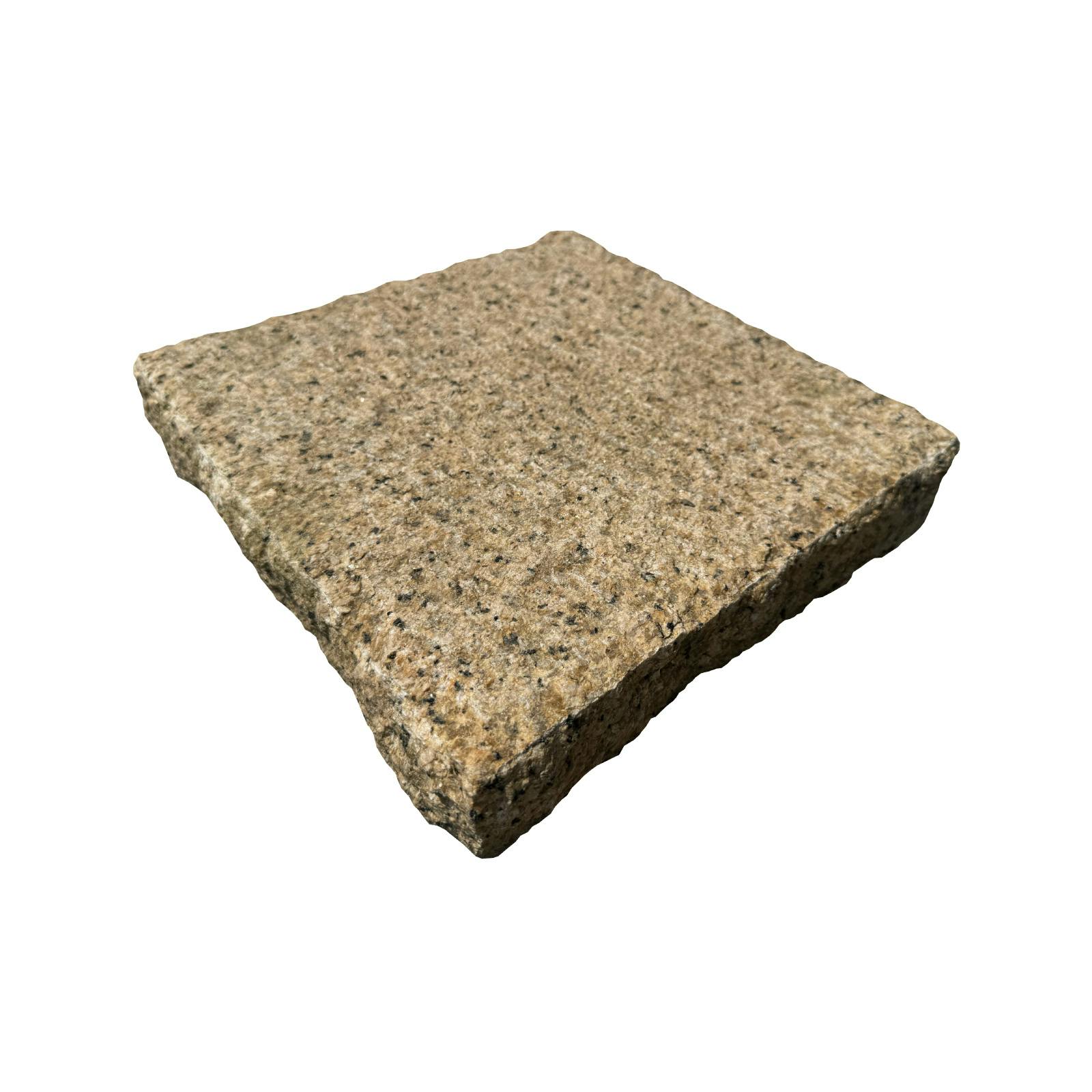 TAIKOH 敷石 錆御影 30×30×5cm 天面ノミキリ 側面割肌 底面切削