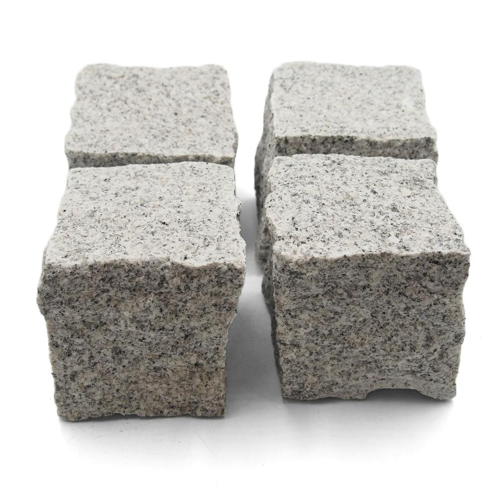 TAIKOH ピンコロ 白御影 1丁 (9×9×9cm) 15個セット ベトナム | 庭園