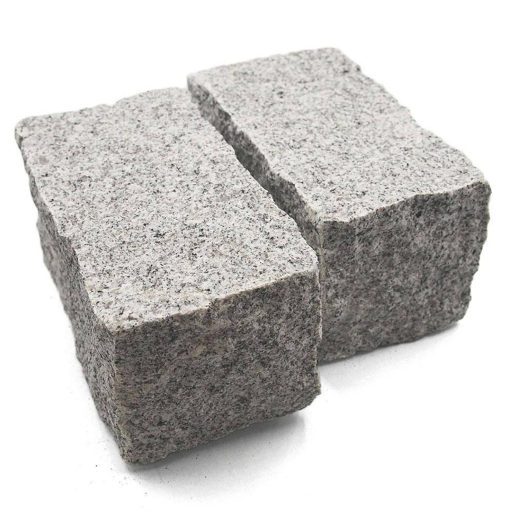 TAIKOH ピンコロ 白御影 2丁 (9×9×19cm) 6個セット 中国 | 庭園資材