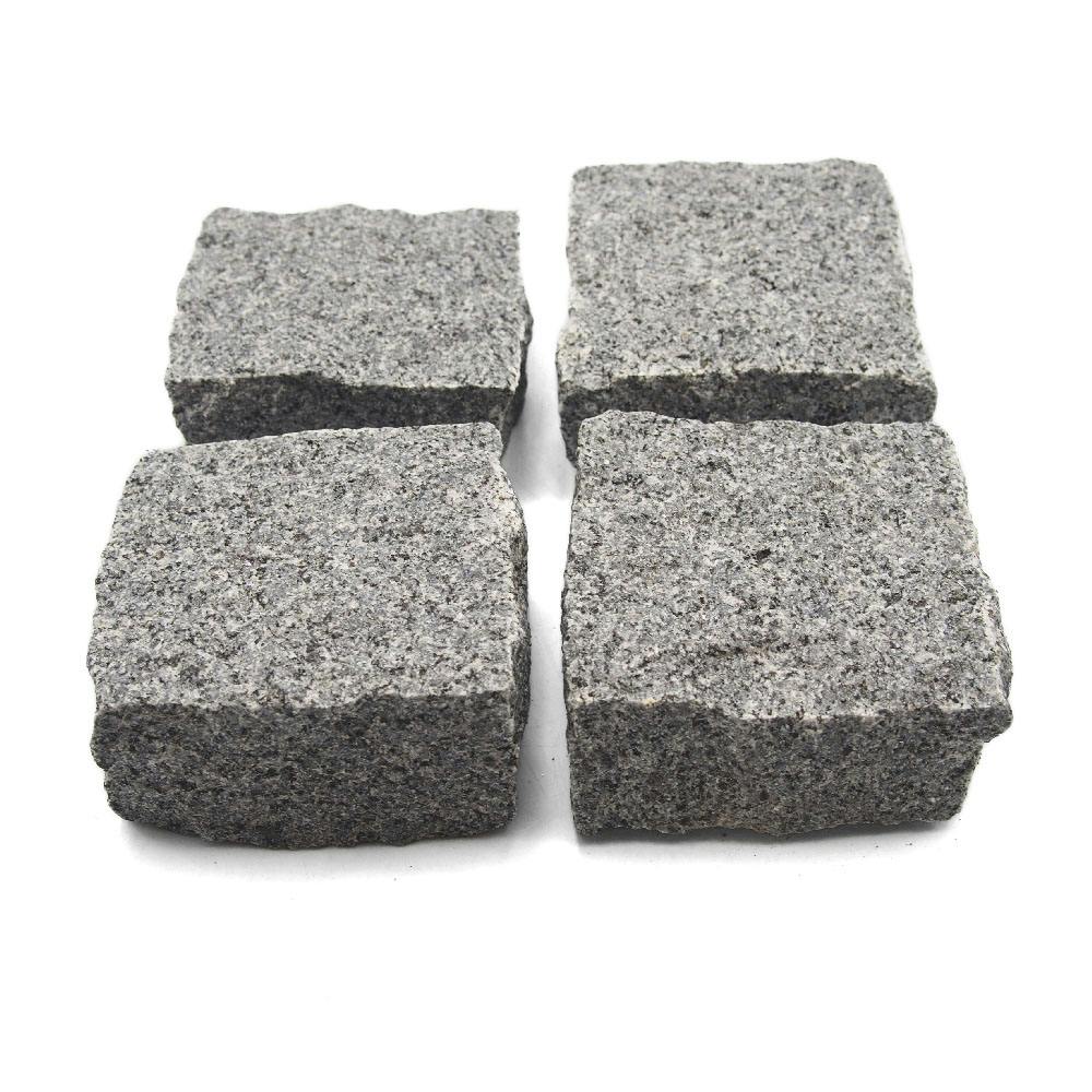 グレーピンコロ9センチ角400個セット TAIKOH ピンコロ グレー御影 半丁 (9×9×4.5cm) 30個セット | 庭園資材
