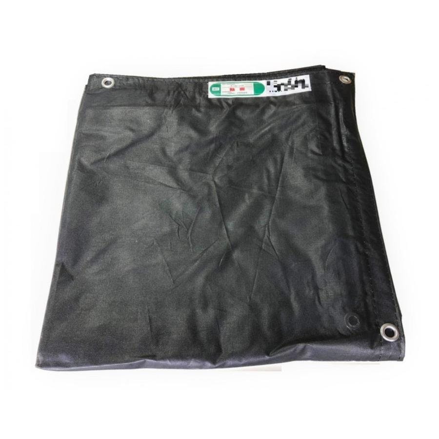 防炎メッシュシート 1.5×5.4ｍ 10枚入り ブラック ネットシート 飛散防止 メッシュシート 【送料無料】