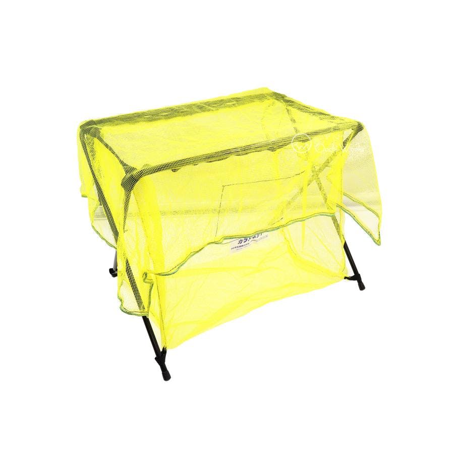 折りたたみ式ゴミネット ゴミX 黄色 カラスネット 幅90cm×奥行54cm×高さ70cm 大容量ゴミネット 【送料無料】