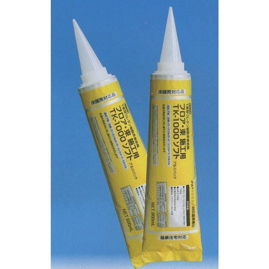 東郊産業 TK1000ソフト アルミパック 12本入 ウレタン樹脂系ボンド