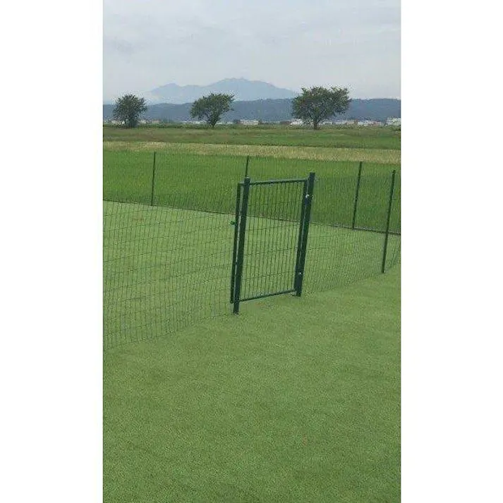 アニマルフェンス用扉 グリーン ガーデンゲート1.0m用 防獣フェンス ドッグラン 侵入防止柵 出入り口ゲート 片開き 【送料無料】