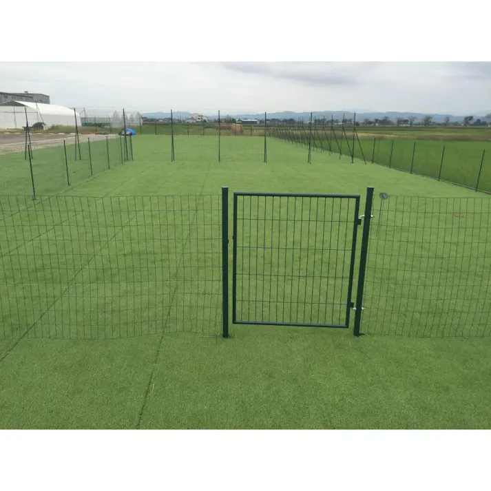 アニマルフェンス用扉 グリーン ガーデンゲート1.0m用 防獣フェンス ドッグラン 侵入防止柵 出入り口ゲート 片開き 【送料無料】