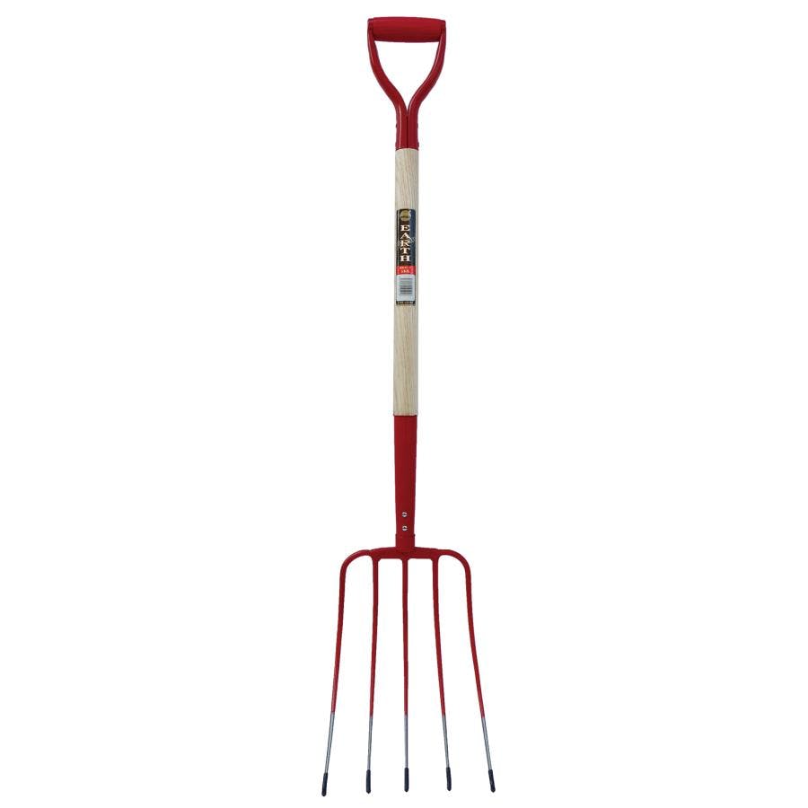 農用ホーク 5本爪 木柄 【送料無料】