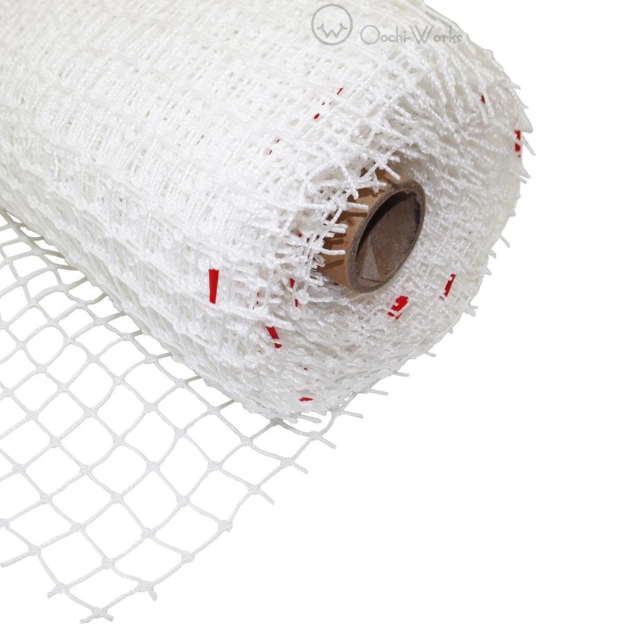 ゴルフネット ロール巻 2ｍ×30ｍ 25ｍｍ目 白 ゴルフ練習用ネット 園芸ネット 防獣ネット 防獣 防鳥 園芸 【送料無料】