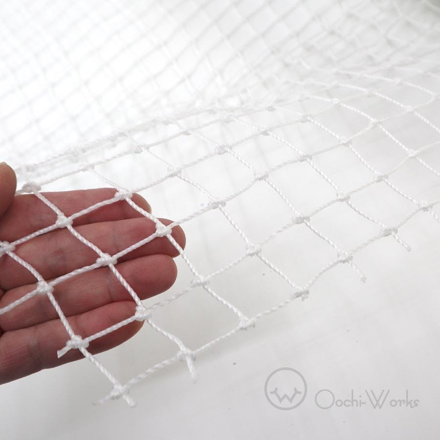 ゴルフネット ロール巻 2m×30m 25mm目 白 ゴルフ練習用ネット 園芸