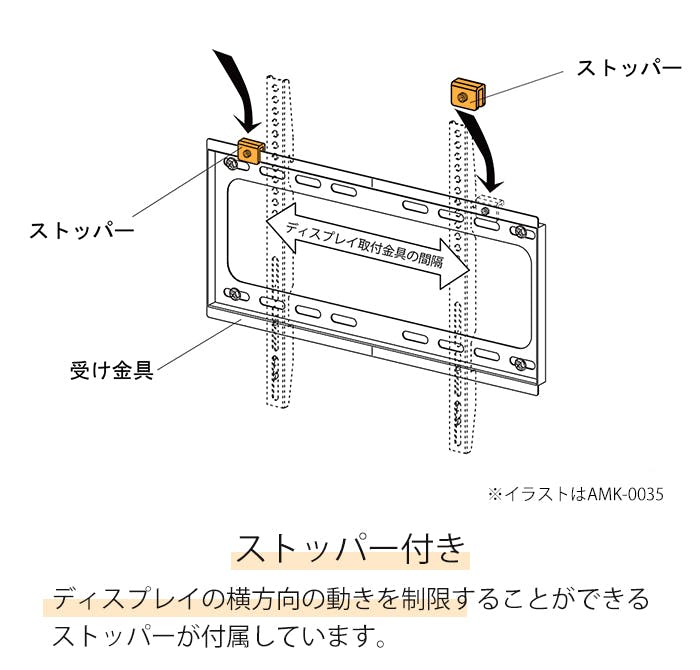 壁掛け金具 テレビ用 65～100インチ テレビ金具 壁掛けテレビ