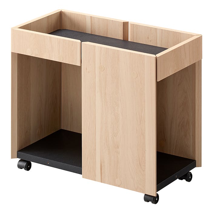 サイドワゴン キャスター付き デスクワゴン デスク下 デスク収納 デスクキャビネット 収納