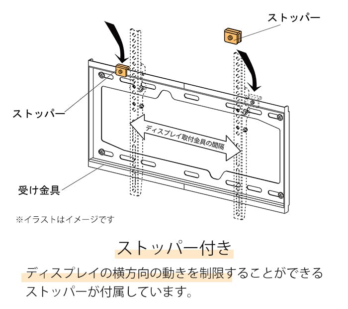 壁掛け金具 テレビ用 19～43インチ 壁掛けテレビ テレビ金具 傾斜