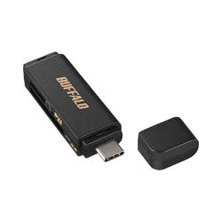 BSCR120U3CBK USB3.0 Type-C接続 カードリーダー SD用 ブラック
