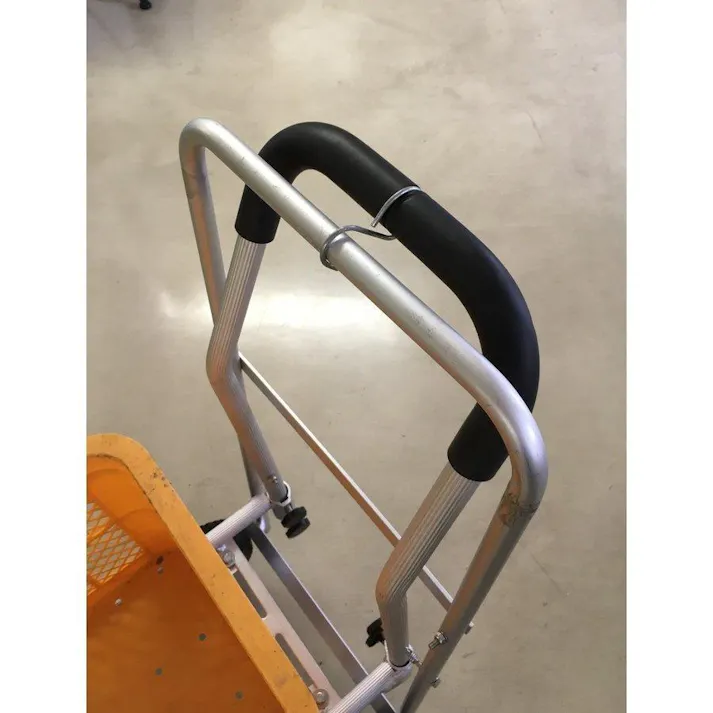 伸縮アルミハウスカー ブレーキ付き TC1408AL-B 8インチノーパンクタイヤ 【送料無料】