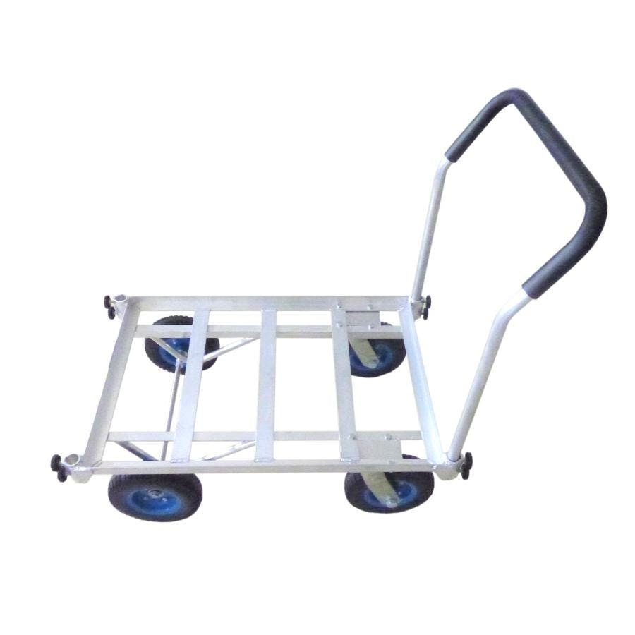 自在アルミハウスカー2個積み TC4519AL-2 8インチノーパンクタイヤ 【送料無料】