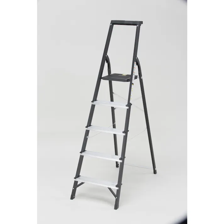 アルミ幅広ステップ踏み台 【5段】 【送料込み】 #4535601034612 flife