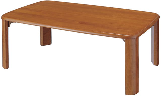 木製収納式折れ脚テーブル  【90cm幅】  【送料込み】 ＃4589978088518 flife