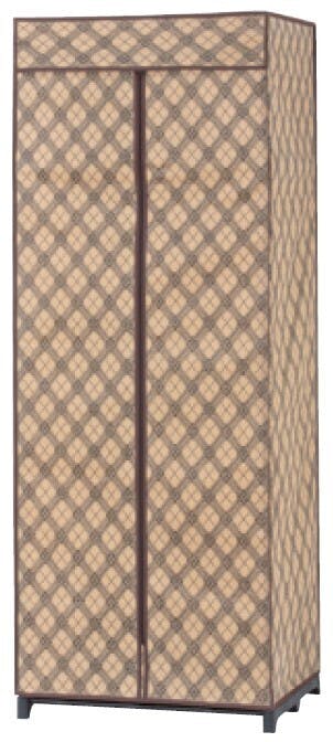 カバー付き クローゼットハンガー 【60cm幅】※商品はクローゼットのみです。ハンガー・カゴ等は商品に含まれておりません。   【送料込み】 ＃4589978096803 flife