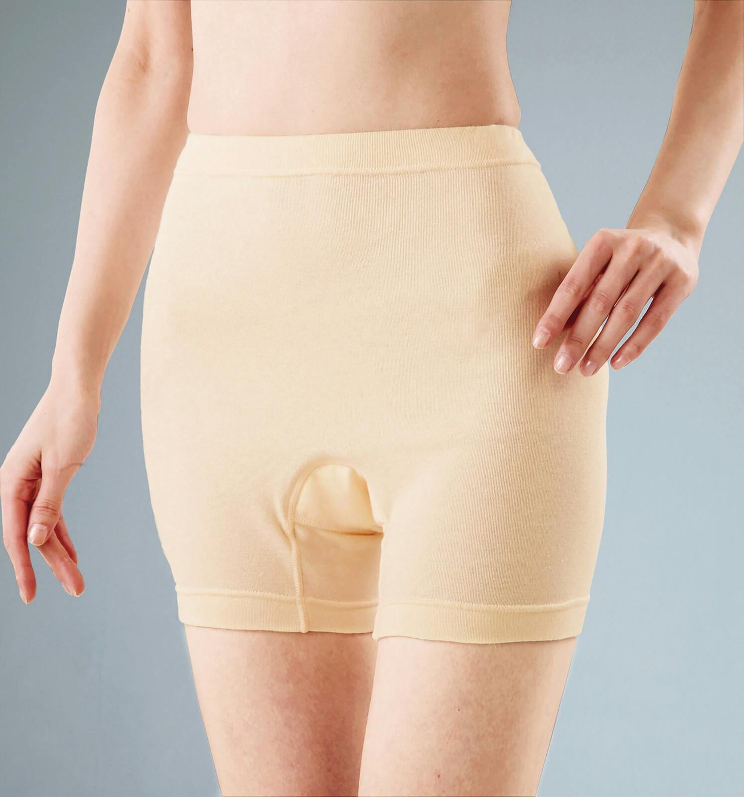 深ばきさわやか安心パンツ3分丈  【L】【3枚組】 【送料込み】 ＃4589978805252 flife