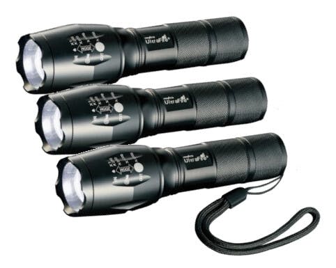 LEDズームライト  【3本組】  【送料込み】 ＃4589978827155 flife