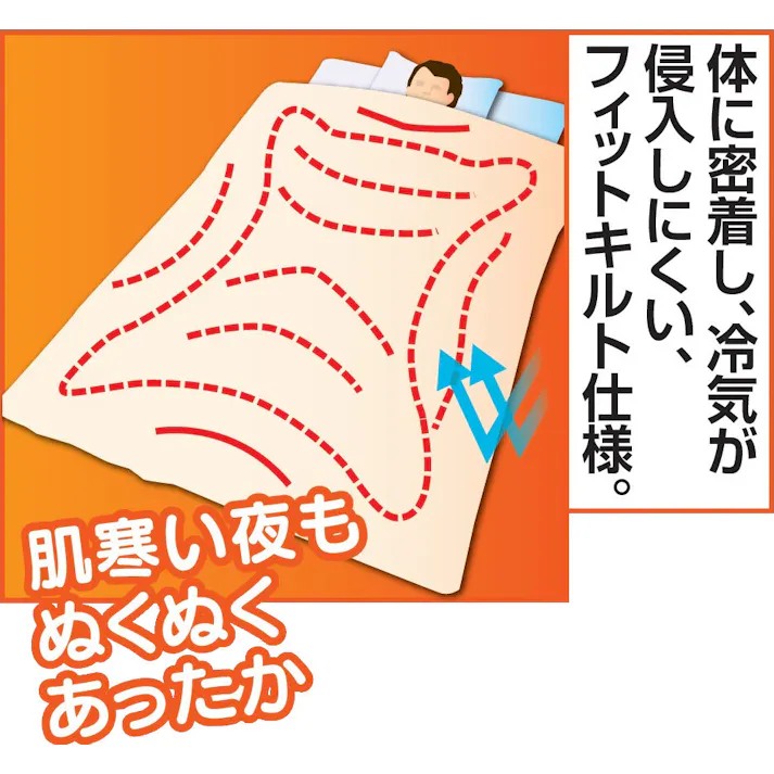 体にフィット 軽量あったか遠赤掛布団 【シングル2色組】【ピンク系・ブルー系】 【送料込み】 #4589978828787 flife