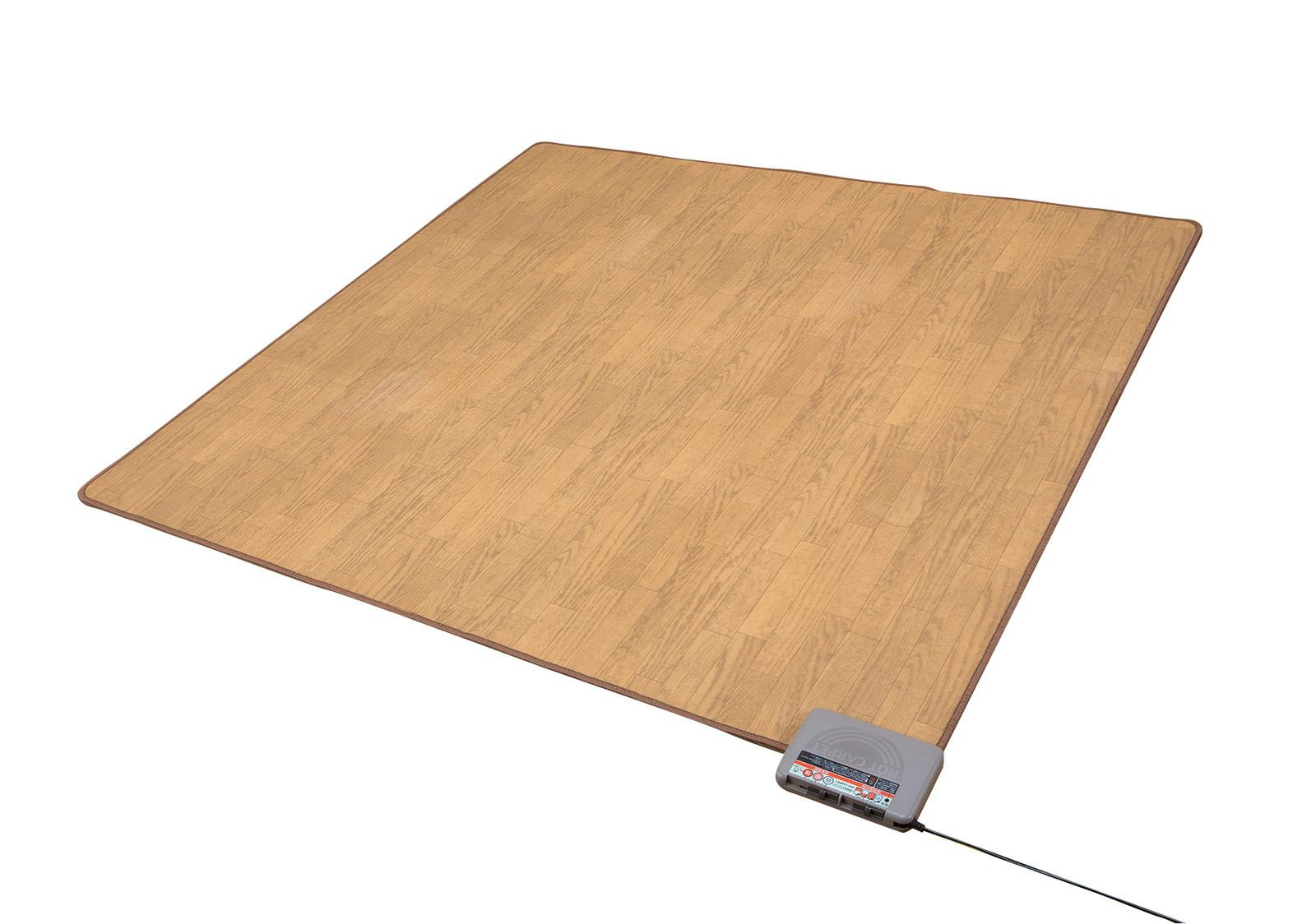 木目調フローリングホットカーペット  【2畳】  【送料込み】 ＃4903620944814 flife