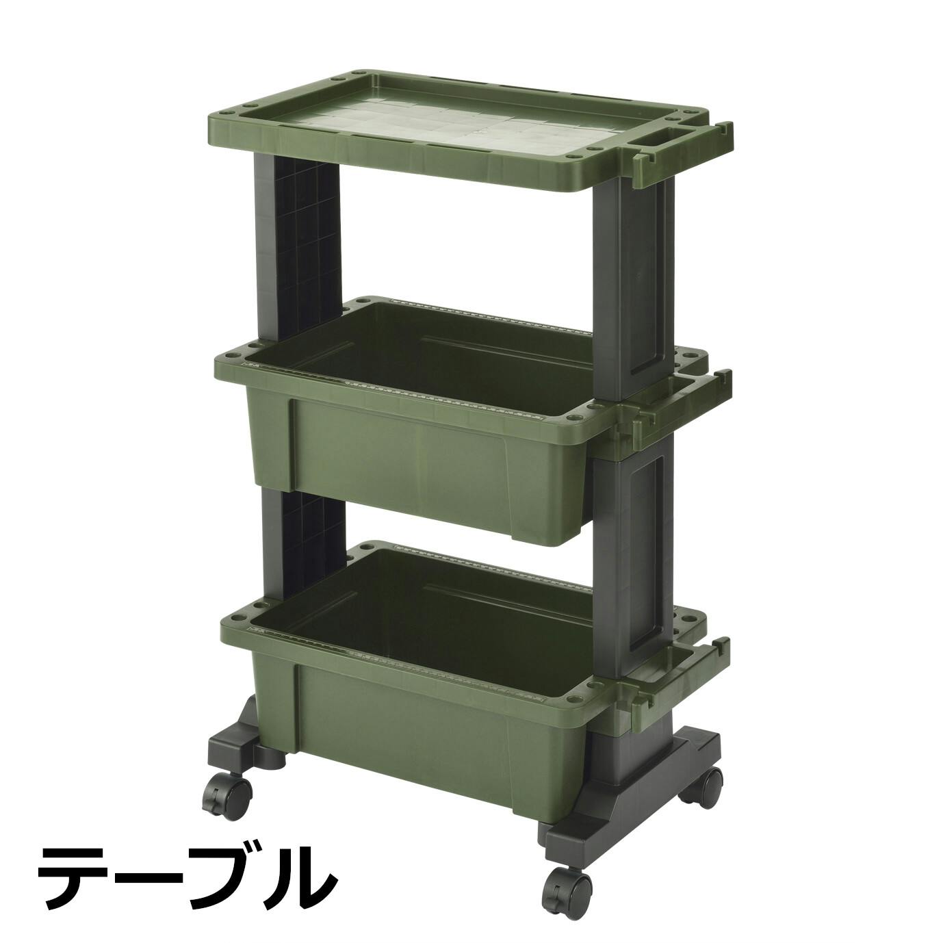 便利なツールワゴン  【テーブル】  【送料込み】 ＃4991068172364 flife