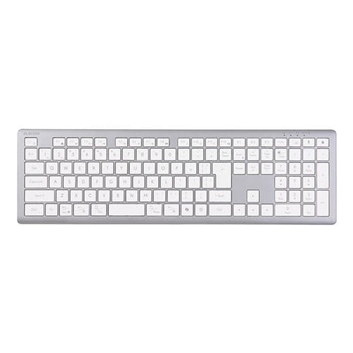 Precisionist USB無線/Bluetooth薄型フルキーボード ホワイト