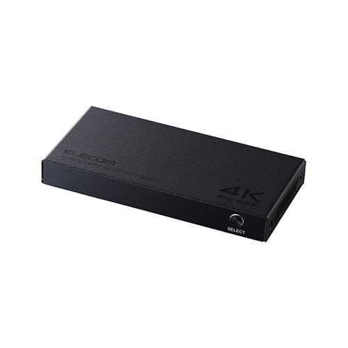 HDMI�ؑ֊�(3����1�o�́E4K60Hz) 3���HDMI�@����{�^����Ő؂�ւ��ł��� �u���b�N �p�\�R���E���Ӌ@��