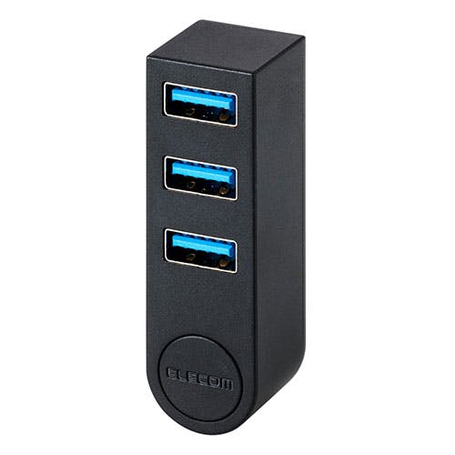 USB Type-C TM 回転3ポートUSB5Gbpsハブ