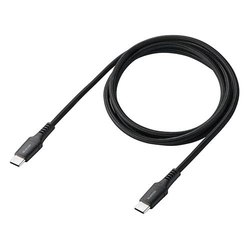 USB2.0ケーブル USB Type-C TM - USB Type-C/240W/高耐久 1m ブラック