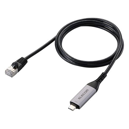 USB Type-C TM LAN�ϊ��P�[�u�� 1Gbps 1m �p�\�R���E���Ӌ@��