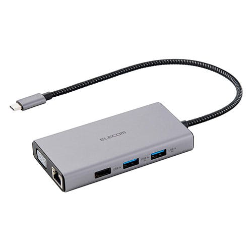 USB Type-C TM Dual Display対応 10in1ドッキングステーション
