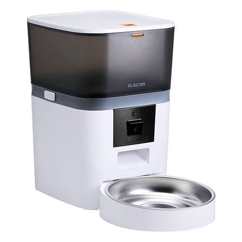 スマホ対応カメラ付き自動給餌器 4L/ドライフード専用 | ペット用品