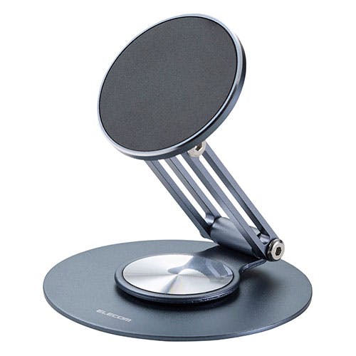 MAGKEEP 2WAY回転式 マグネットスマホスタンド ブラック