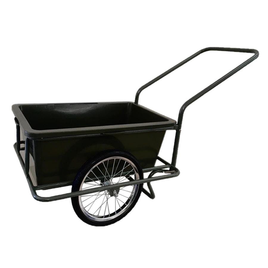 ガーデンリヤカー TC3004 ノーパンクタイヤ仕様 90Lバケット 【送料無料】