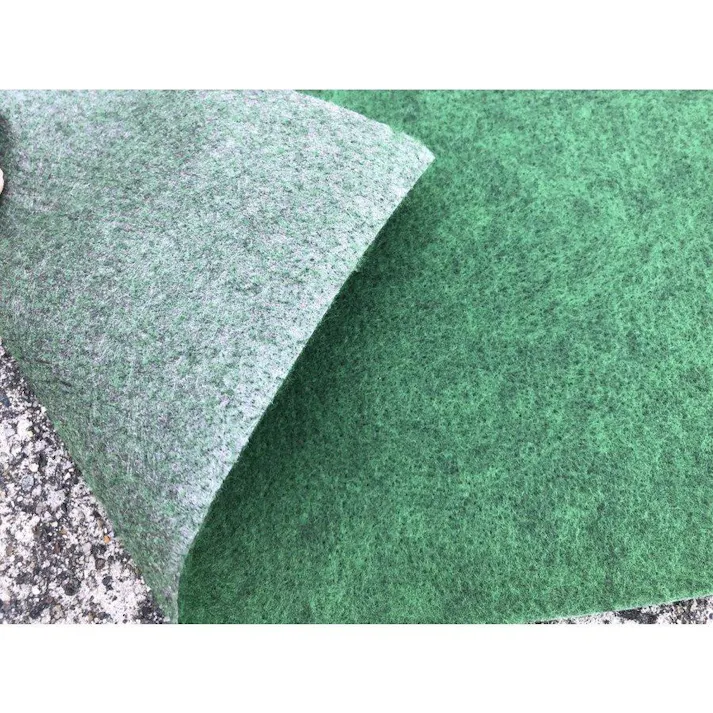 厚手防草シート ストロングマット グリーン 2m×20m 厚み約3mm 耐用年数15年 【送料無料】