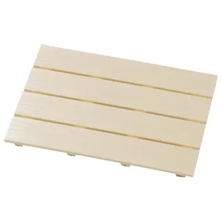 風呂マット 浴室内 スノコマット 防カビ 浴室 バスマット Lサイズ ラバーマット すのこ 60×90cm