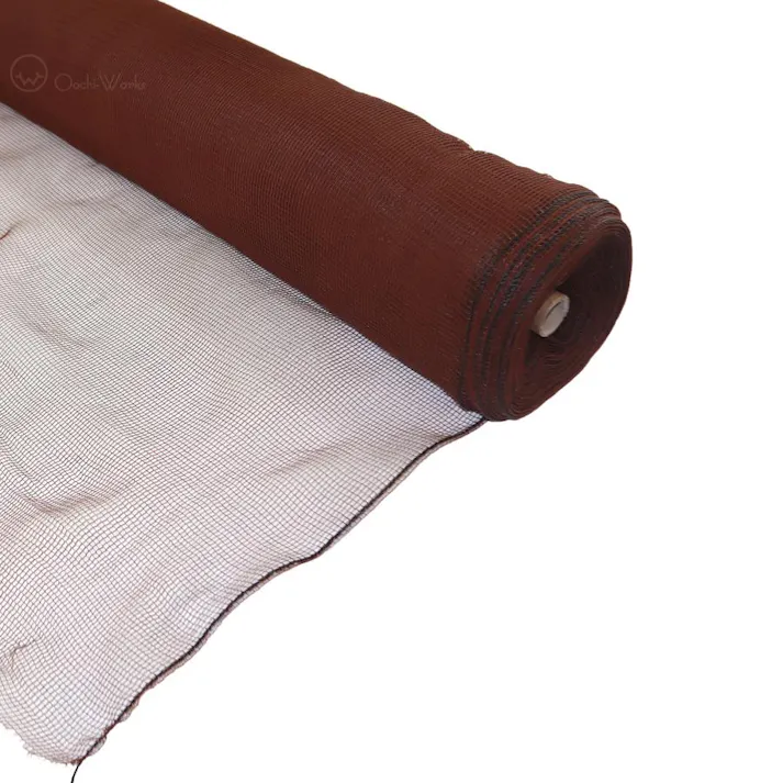 防風ネット 2.0m×50m 4mm目 ブラウン 防風網 風よけネット 農業ネット 【送料無料】